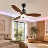 60CM LED Deckenventilator mit Beleuchtung E27 RGB Musik Produktbild-Vorschau 9