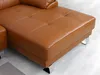 Vente-unique EXCELSIORA, Ecksofa, Wohnzimmer, Braun, 5 Produktbild-Vorschau 8