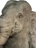 Casa Padrino Luxus Skulptur Elefant Zementgrau 55 x 53 x H. Produktbild-Vorschau 3