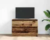 vidaXL TV skrinka vzhľad starého dreva 80x35x54 cm materiál Náhľad obrázku produktu 3