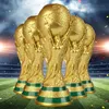 Hochwertiges, stehendes WM-Pokal-Modell in Goldoptik mit Produktbild-Vorschau 6