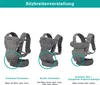 MODFU nosítko pro děti, ergonomické nosítko na břicho i Náhled obrázku produktu 7