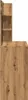 Schminktisch mit Spiegel Artisan-Eiche 74,5x40x141 cm Produktbild-Vorschau 5