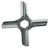A close-up, isolated shot of a metal meat grinder blade. Produktbild-Vorschau