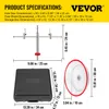 Scie cloche VEVOR Perceuse de trous 40-200mm Coupe Voir les images du produit 8