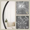 SONGMICS Wandspiegel, Spiegel rund, Metallrahmen, 80 cm d, Produktbild-Vorschau 7