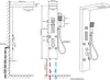 Auralum Duschpaneel-System Edelstahl Duschpaneel mit 4 Produktbild-Vorschau 9