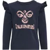 hummel hmlARTEMIS Baby-Sweatshirt 1009 - black iris 74 Produktbild-Vorschau 3