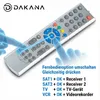 Dakana Ersatz Fernbedienung für Technisat TS 103 TS 103B Produktbild-Vorschau 4
