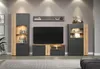 trendteam Wohnen Esteban TV-Lowboard, Anthrazit Melamin/ Produktbild-Vorschau 11