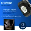 LED Arbeitsleuchte Akku Handlampe 360° Magnetfuß Produktbild-Vorschau 4