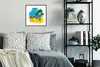MuchoWow® MuchoWow® Gerahmtes Poster Giraffe - Strand - Produktbild-Vorschau 6