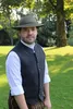 Werdenfelser Trachten-Strohhut von Hut-Breiter in grau Anteprima dell’immagine prodotto
