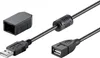 Goobay 93284, 2 m, USB A, USB A, USB 2.0, Produktbild-Vorschau 1