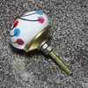 Möbelknauf aus Keramik Shabby Chic - Blume 18 - Produktbild-Vorschau 12