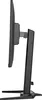 Side view of a black computer monitor on a stand. Produktbild-Vorschau