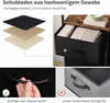 WOLTU Kommode mit 8 Schubladen Steckdosen, Metallrahmen Produktbild-Vorschau 9