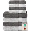 Komfortec 8er Handtuch Set aus 100% Baumwolle, 4 Badetücher Produktbild-Vorschau 1