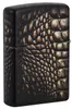 Zippo Feuerzeug Krokodilmuster schwarz 540 Fusion Produktbild-Vorschau 2