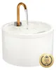 Fontaine pour chats en céramique, 2,1 litres, blanche. Voir les images du produit 1