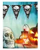 Scary Totenkopf Wimpel Girlande für Halloween 300cm Produktbild-Vorschau 3
