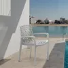 Gartenstuhl mit Armlehnen Stapelbare Gruvyer Arm Grand Produktbild-Vorschau 4