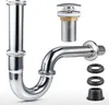 Siphon, Pop Up Ablaufgarnitur, POP UP Ventil, U-förmiges Produktbild-Vorschau 1