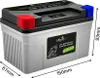Offgridtec Motorradbatterie LiFePO4 12,8V 9Ah Produktbild-Vorschau 11