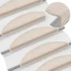 vidaXL Podkładki pod stopy 15 szt. 56x17x3 cm Taupe Podgląd zdjęcia produktu 2