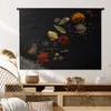 MuchoWow® Wandteppich Wandbehang Kräuter - Schwarz - Produktbild-Vorschau 6