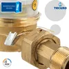 tecuro Wasserzähler Verschraubungen 1 Zoll ÜWM x 3/4 Zoll Produktbild-Vorschau 5