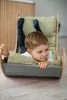 Kinder-Kuscheldecke für Schaukelstuhl Grün | Kuscheldecke Produktbild-Vorschau 3