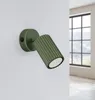 Lampada da parete KARBON verde oliva con interruttore Anteprima dell’immagine prodotto 2