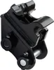 A black metal excavator quick coupler is shown against a white background. Podgląd zdjęcia produktu
