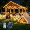 SALCAR 800 LED Solar Lichterkette Aussen 16m Cluster Produktbild-Vorschau 4