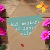 Mr. & Mrs. Panda Grußkarte Spruch 40. Hochzeitstag Produktbild-Vorschau 3