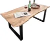 SIT Möbel Baumkante-Esstisch 240 cm | Tischplatte Akazie Produktbild-Vorschau 1