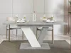 Table à manger extensible 120x80 cm GIBON - marbre noir / Voir les images du produit 5
