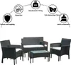 Jopassy Sitzgruppe Couch Polyrattan Relax-Lounge Produktbild-Vorschau 4