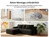GLP 238 cm Modulares Sofa, Ecksofa mit Recamiere links Produktbild-Vorschau 9