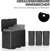 HOMCOM Mülleimer 3x20L Abfalleimer aus Edelstahl mit Produktbild-Vorschau 7