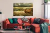 MuchoWow® Poster Schottische Hochlandrind - Licht - Natur Produktbild-Vorschau 2