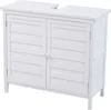 SVITA Waschbeckenunterschrank Badschrank mit Regal Produktbild-Vorschau 1