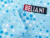 BELIANI Potah na velký sedací vak světle modrý s puntíky Náhled obrázku produktu 6