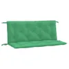 A green cushion for a garden bench, shown against a white background. Náhľad obrázku produktu