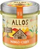 PASTA KREMOWA Z MANGO I CURRY BEZGLUTENOWA BIO 140 g - ALLOS Produktbild-Vorschau