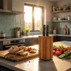 Relaxdays Magnetisch messenblok, met borstelhouders, Productafbeelding-voorbeeld 5