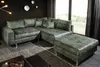 riess-ambiente Moderne Wohnlandschaft KENT 220cm moosgrün Produktbild-Vorschau 3