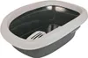 Trixie Katzentoilette Carlo 1 - grau/hellgrau Produktbild-Vorschau 1