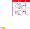 TRW Bremsbelagsatz MCB749SRM Atlantic 500 PT Produktbild-Vorschau 1